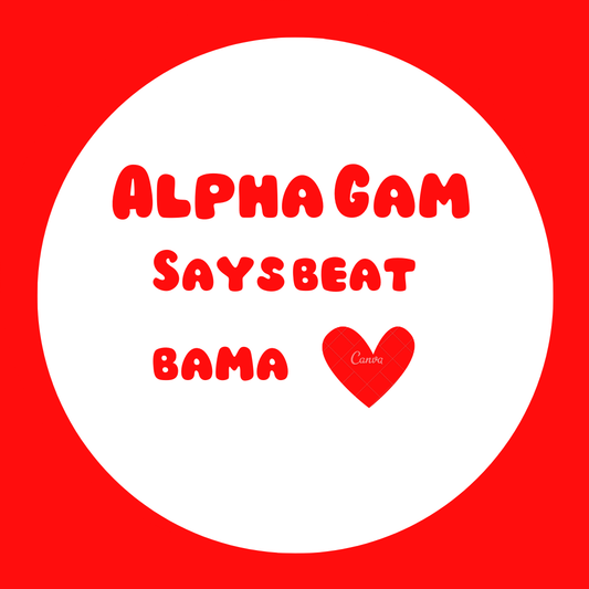 Roll the Tide- Beat Bama Sticker